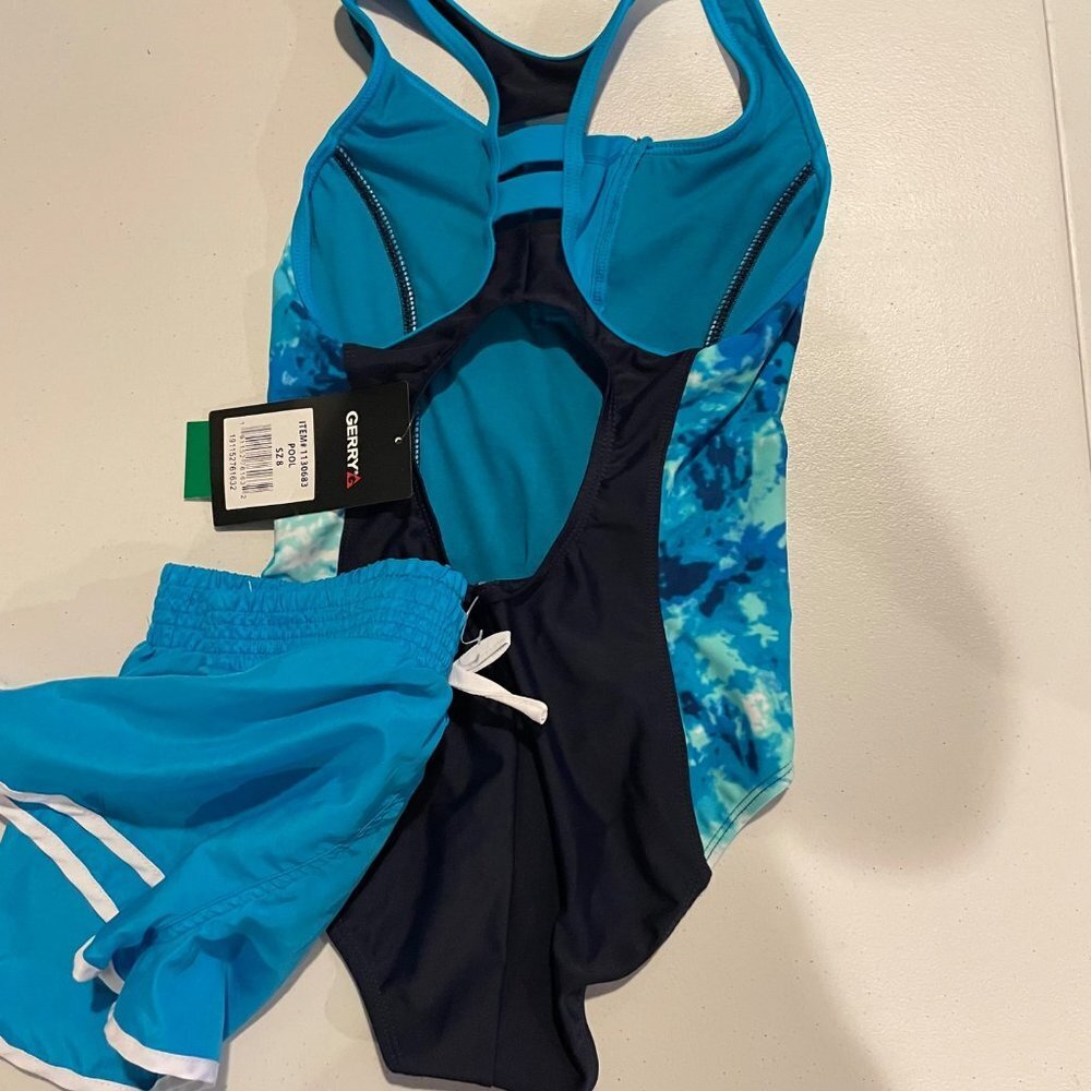 Gerry Girls Youth 2 Piece Swimsuit - Picture 4 of 5